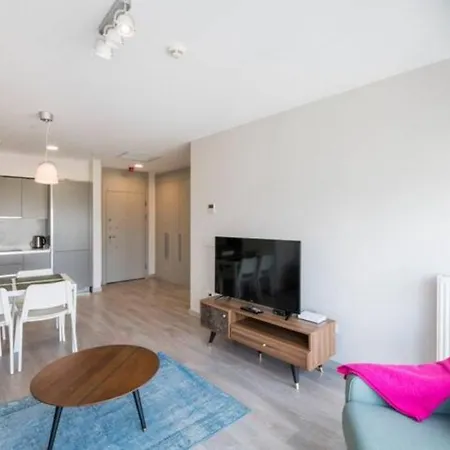 아파트 5 Etoiles 26 Eme Etage 2 1 Avec Piscine 이스탄불